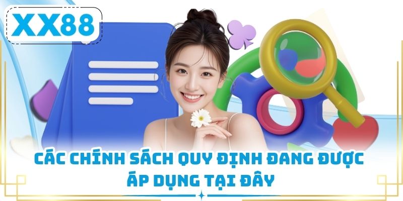 Các chính sách quy định đang được áp dụng tại đây